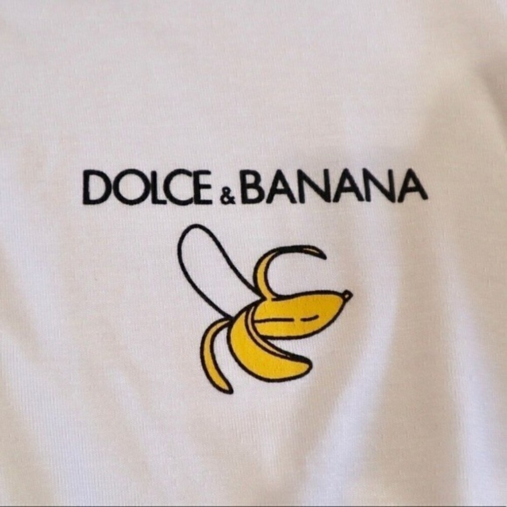 Papaya Tee “Dolce & Banana” long‎ sleeve Medium